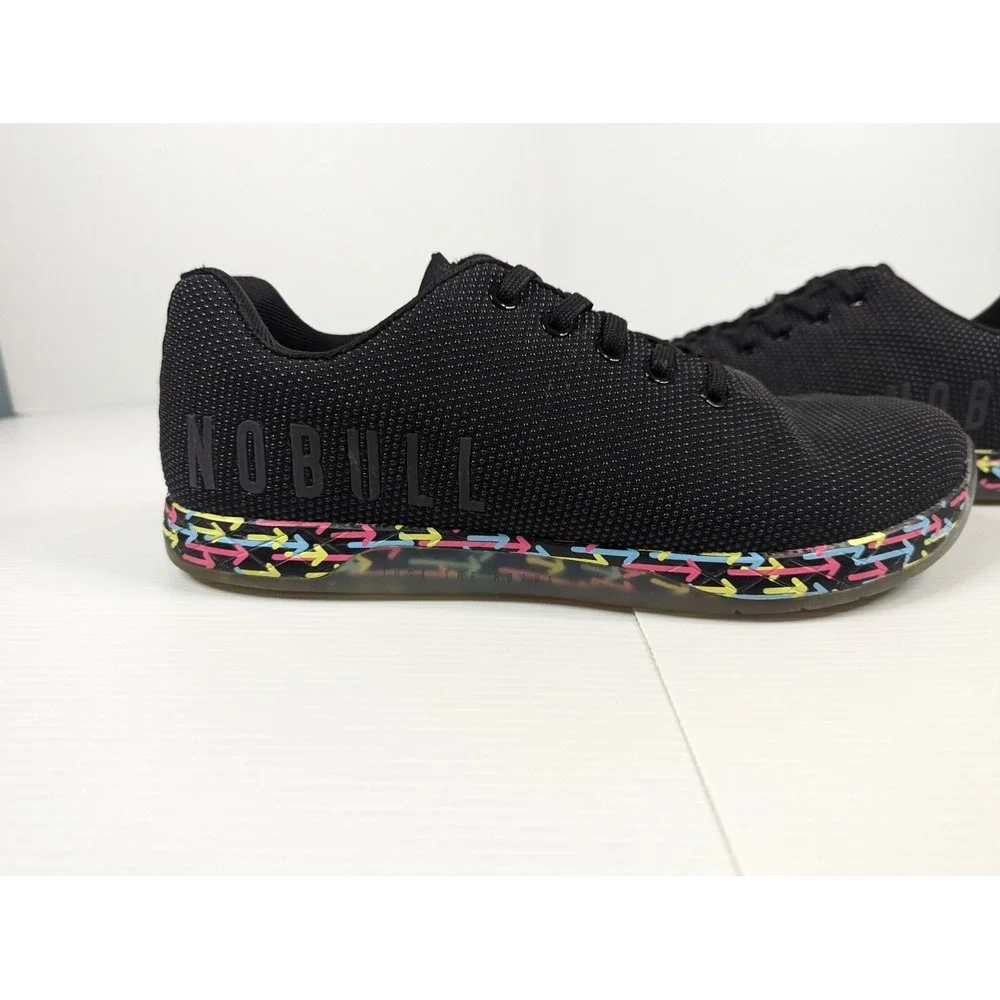 Nobull Training Shoes Men's 11.5 Women's 13 Black Multicolor United in Movement
